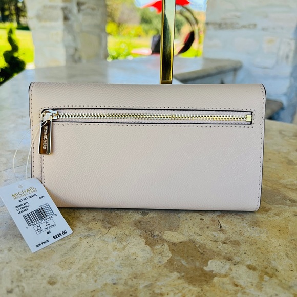 Michael Kors Jaycee Signature backpack&wallet buff NWT - Picture 8 of 15